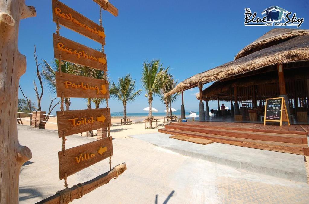 The Blue Sky Resort@ Koh Payam Koh Phayam Exterior foto